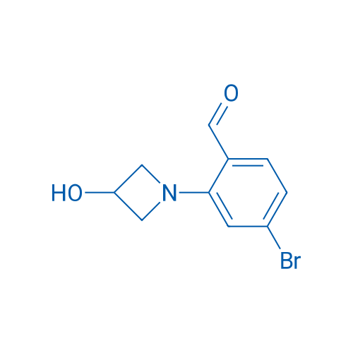 4-Bromo-2-(3-hydroxyazetidin-1-yl)benzaldehyde 1g