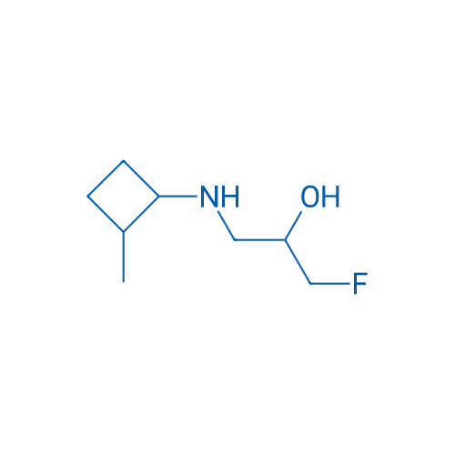 1-Fluoro-3-[(2-methylcyclobutyl)amino]propan-2-ol 1g