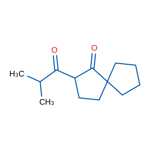 2-(2-Methylpropanoyl)spiro[4.4]nonan-1-one 1g