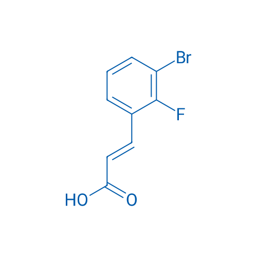 (E)-3-(3-Bromo-2-fluorophenyl)acrylic acid 1g