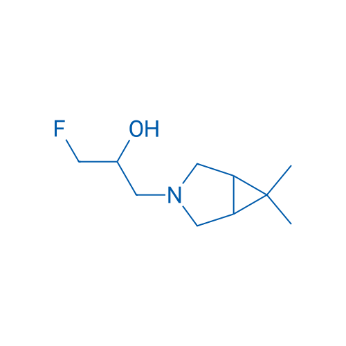 1-{6,6-dimethyl-3-azabicyclo[3.1.0]hexan-3-yl}-3-fluoropropan-2-ol 1g