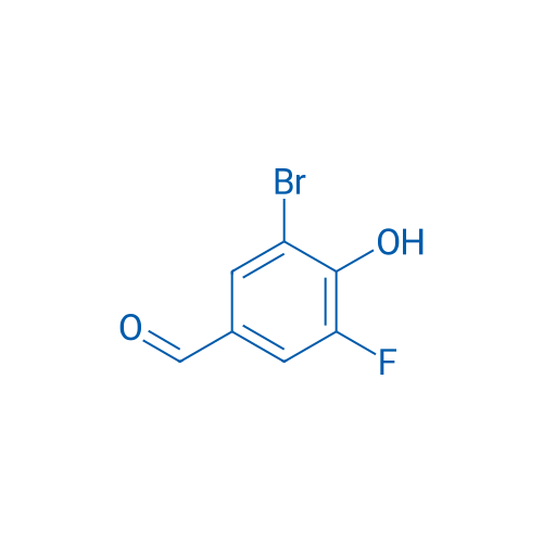 3-Bromo-5-fluoro-4-hydroxybenzaldehyde 100mg