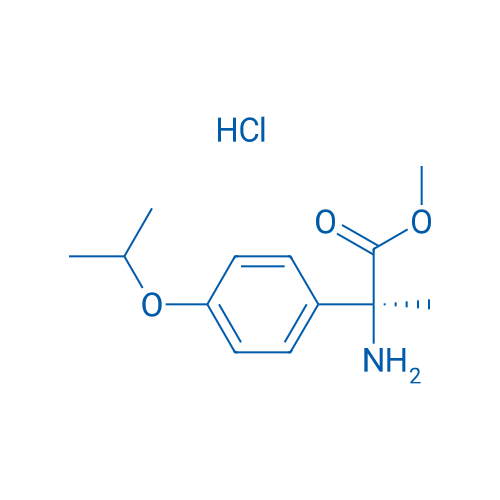 (S)-Methyl 2-amino-2-(4-isopropoxyphenyl)propanoate hydrochloride 250mg