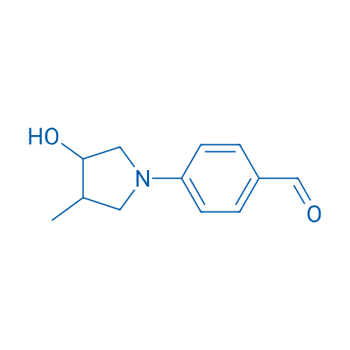 4-(3-Hydroxy-4-methylpyrrolidin-1-yl)benzaldehyde 1g