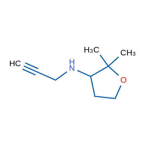 2,2-Dimethyl-N-(prop-2-yn-1-yl)oxolan-3-amine 1g