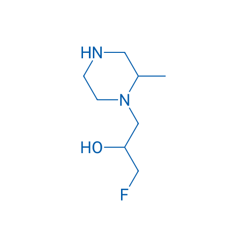 1-Fluoro-3-(2-methylpiperazin-1-yl)propan-2-ol 1g