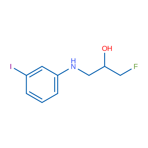 1-Fluoro-3-[(3-iodophenyl)amino]propan-2-ol 1g