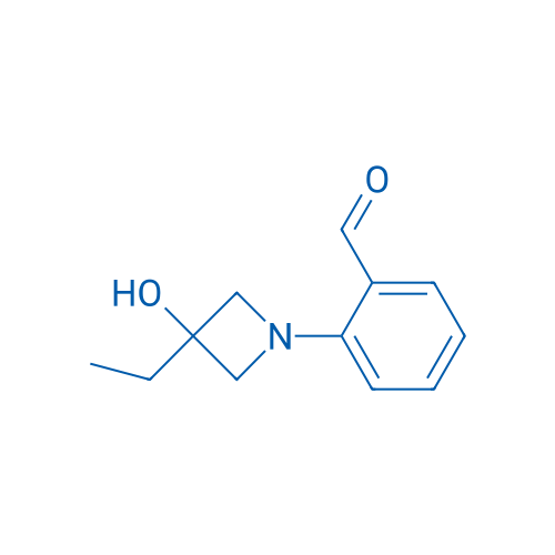 2-(3-Ethyl-3-hydroxyazetidin-1-yl)benzaldehyde 1g