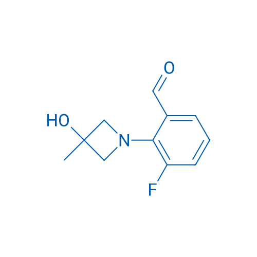 3-Fluoro-2-(3-hydroxy-3-methylazetidin-1-yl)benzaldehyde 1g