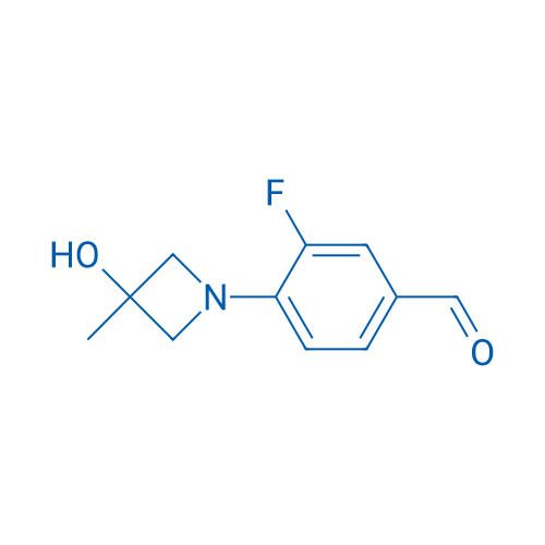 3-Fluoro-4-(3-hydroxy-3-methylazetidin-1-yl)benzaldehyde 1g