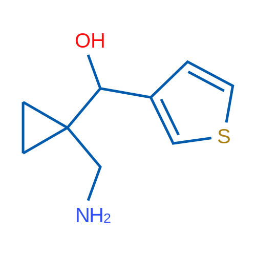 [1-(Aminomethyl)cyclopropyl](thiophen-3-yl)methanol 1g