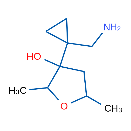 3-[1-(Aminomethyl)cyclopropyl]-2,5-dimethyloxolan-3-ol 1g