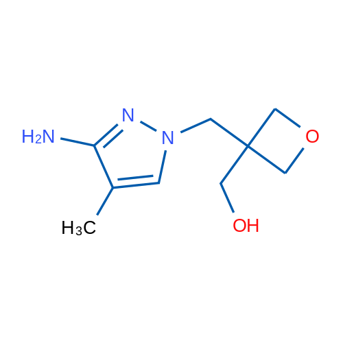 {3-[(3-amino-4-methyl-1H-pyrazol-1-yl)methyl]oxetan-3-yl}methanol 1g