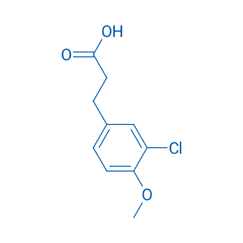 3-(3-Chloro-4-methoxyphenyl)propanoic acid 25g