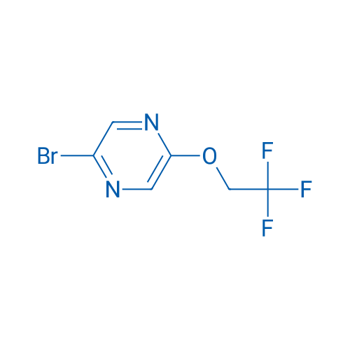 2-Bromo-5-(2,2,2-trifluoroethoxy)pyrazine 250mg
