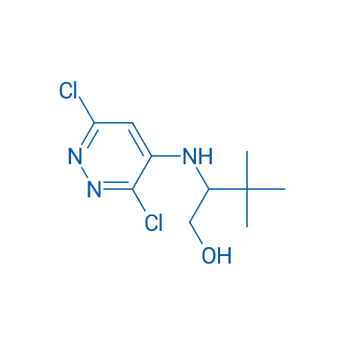 2-((3,6-Dichloropyridazin-4-yl)amino)-3,3-dimethylbutan-1-ol 5g