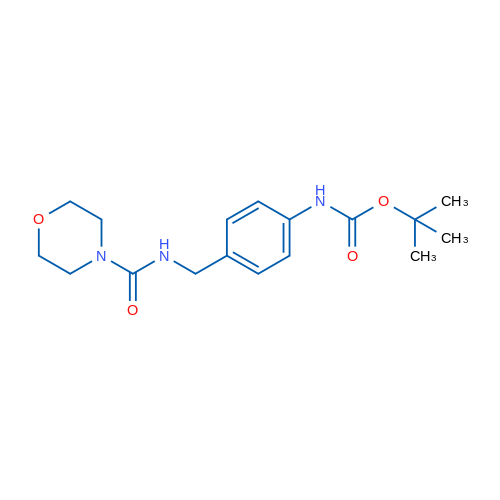 (4-([(MOrpholine-4-carbonyl)-amino]-methyl)-phenyl)-carbamic acid tert-butyl ester 1g