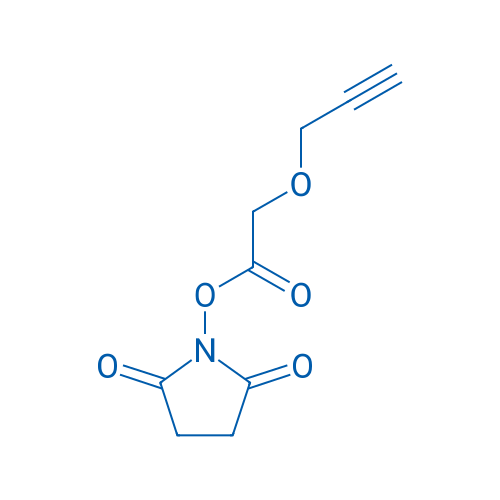 Acetic acid, 2-(2-propyn-1-yloxy)-, 2,5-dioxo-1-pyrrolidinyl ester 5g