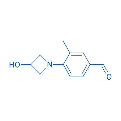 4-(3-Hydroxyazetidin-1-yl)-3-methylbenzaldehyde 1g