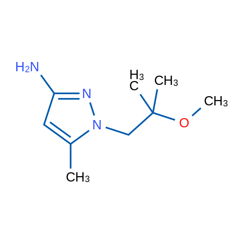 1-(2-Methoxy-2-methylpropyl)-5-methyl-1H-pyrazol-3-amine 1g