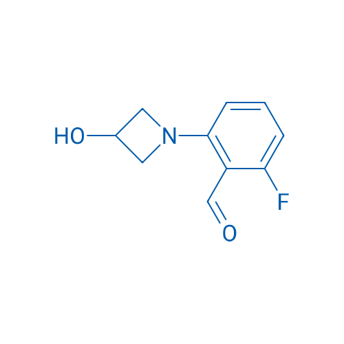 2-Fluoro-6-(3-hydroxyazetidin-1-yl)benzaldehyde 1g