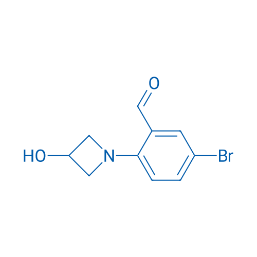 5-Bromo-2-(3-hydroxyazetidin-1-yl)benzaldehyde 1g