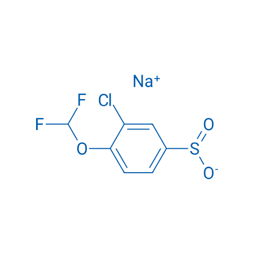 Sodium 3-chloro-4-(difluoromethoxy)benzene-1-sulfinate 1g