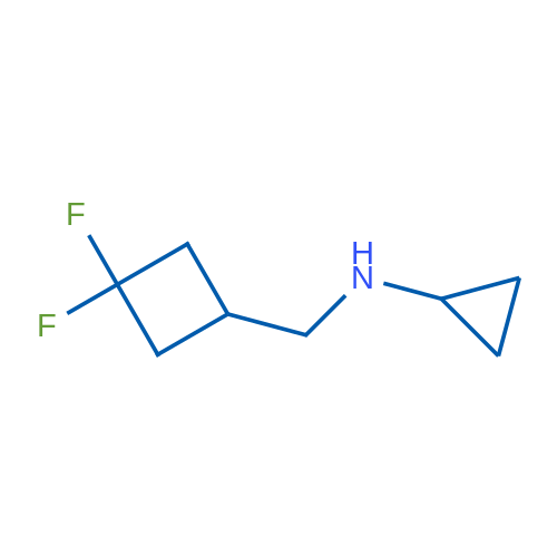 N-[(3,3-Difluorocyclobutyl)methyl]cyclopropanamine 1g
