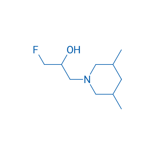 1-(3,5-Dimethylpiperidin-1-yl)-3-fluoropropan-2-ol 1g