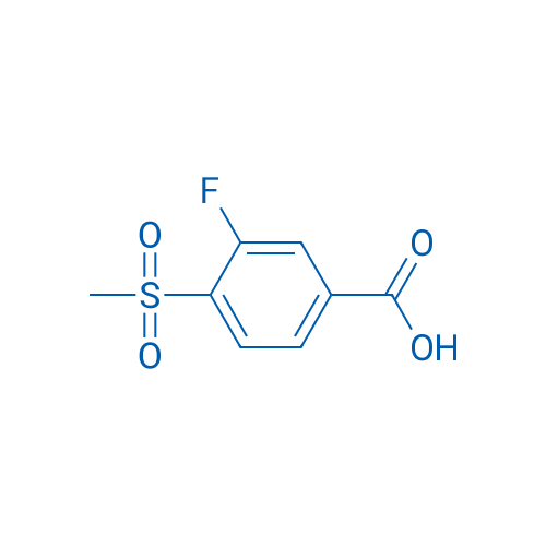 3-Fluoro-4-(methylsulfonyl)benzoic acid 1g