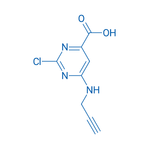 2-Chloro-6-[(prop-2-yn-1-yl)amino]pyrimidine-4-carboxylic acid 1g