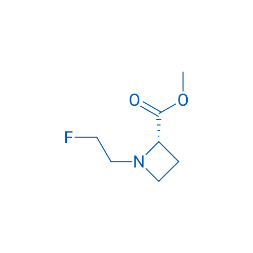 (S)-Methyl 1-(2-fluoroethyl)azetidine-2-carboxylate 100mg