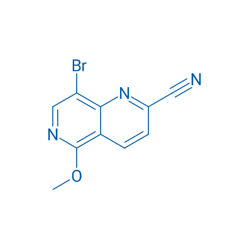 8-BROMO-5-METHOXY-1,6-NAPHTHYRIDINE-2-CARBONITRILE 1g
