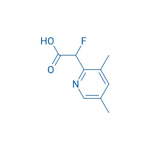 2-(3,5-Dimethylpyridin-2-yl)-2-fluoroacetic acid 1g