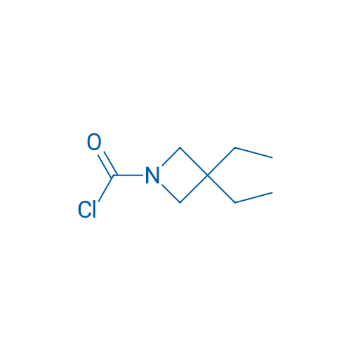3,3-Diethylazetidine-1-carbonyl chloride 1g