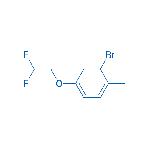 2-Bromo-4-(2,2-difluoroethoxy)-1-methylbenzene 1g