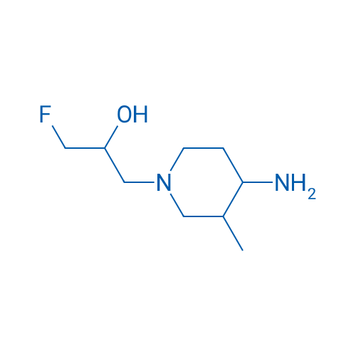 1-(4-Amino-3-methylpiperidin-1-yl)-3-fluoropropan-2-ol 1g