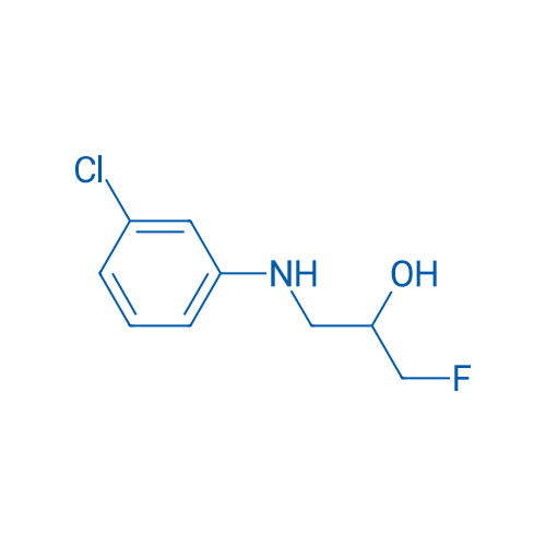 1-[(3-Chlorophenyl)amino]-3-fluoropropan-2-ol 1g