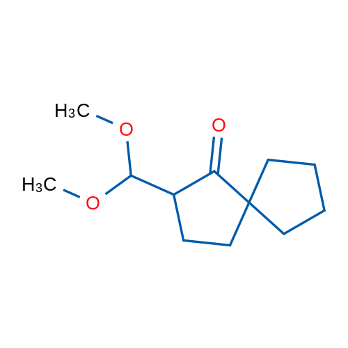 2-(Dimethoxymethyl)spiro[4.4]nonan-1-one 1g