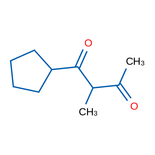 1-Cyclopentyl-2-methylbutane-1,3-dione 1g