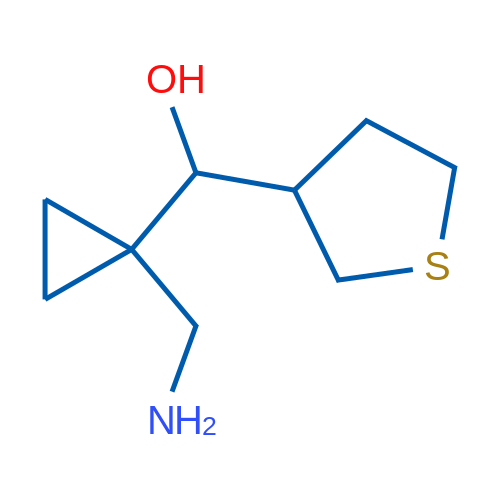[1-(Aminomethyl)cyclopropyl](thiolan-3-yl)methanol 1g