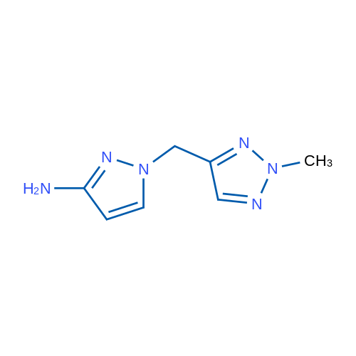 1-[(2-Methyl-2H-1,2,3-triazol-4-yl)methyl]-1H-pyrazol-3-amine 1g
