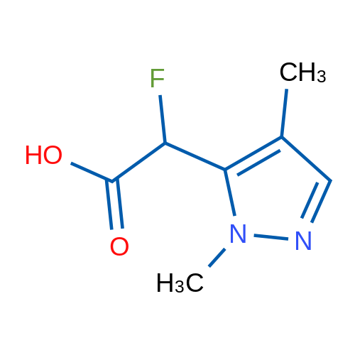 2-(1,4-Dimethyl-1H-pyrazol-5-yl)-2-fluoroacetic acid 1g