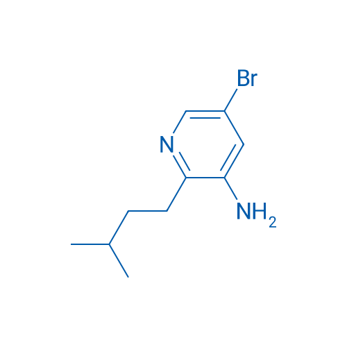 5-Bromo-2-(3-methylbutyl)pyridin-3-amine 1g
