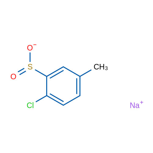 Sodium 2-chloro-5-methylbenzene-1-sulfinate 1g
