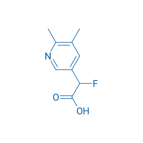 2-(5,6-Dimethylpyridin-3-yl)-2-fluoroacetic acid 1g