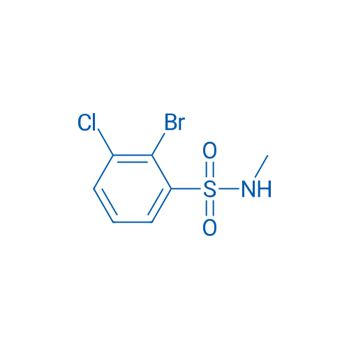 2-Bromo-3-chloro-N-methylbenzene-1-sulfonamide 5g