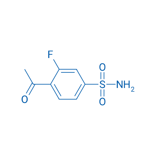 4-Acetyl-3-fluorobenzene-1-sulfonamide 50mg
