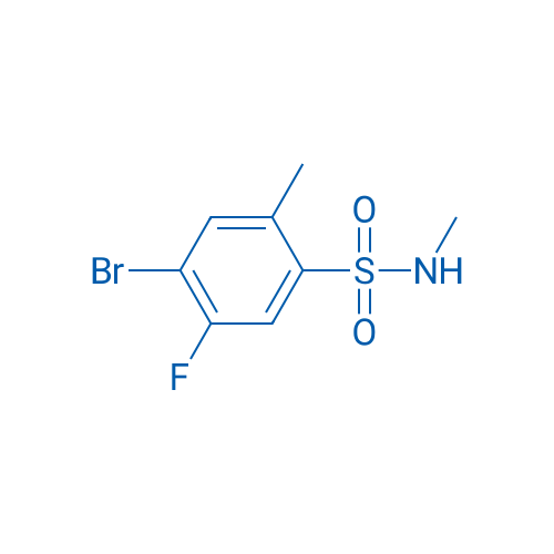 4-Bromo-5-fluoro-N,2-dimethylbenzene-1-sulfonamide 5g