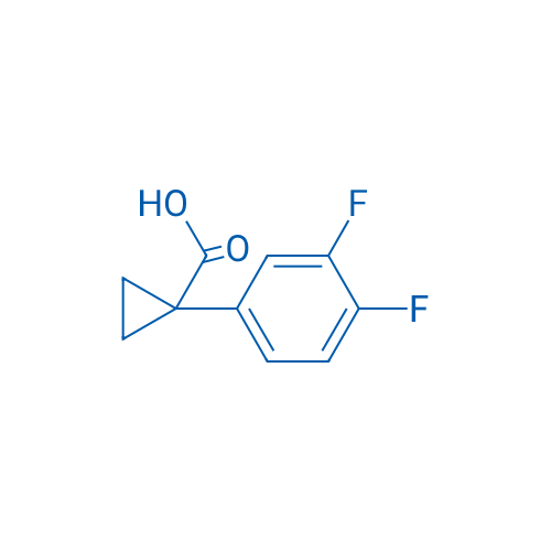 1-(3,4-Difluorophenyl)cyclopropanecarboxylic acid 250mg